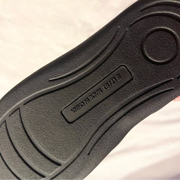 Abound Mens Nylon Closed Toe Indoor Outdoor Slippers Navy Blue Size 7/8 NWOT - Picture 5 of 10